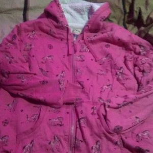 Women's Sherpa lined, fleece hooded sweatshirt